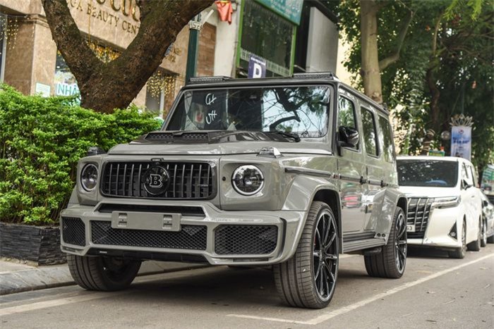 Chi tiết mẫu Brabus 800 Widestar xuất hiện tại Hà Nội