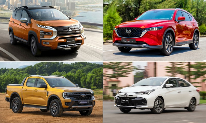 Top 10 Xe Xăng, Dầu Bán Chạy Tháng 10/2024: Mitsubishi Xpander Vững Ngôi Đầu