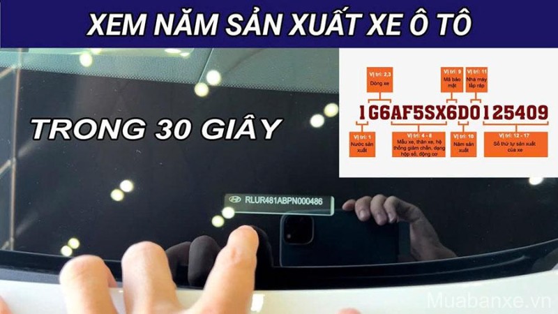Cách Kiểm Tra Năm Sản Xuất Xe Ô Tô Nhanh Chóng & Chính Xác Nhất