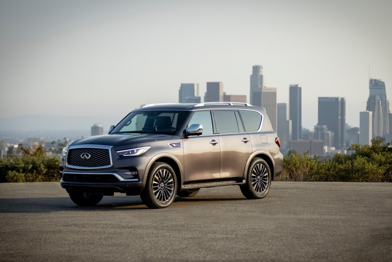 ‘Khủng long’ Infiniti QX80 ra mắt phiên bản nâng cấp mới nhất cạnh tranh Lexus LX 570 