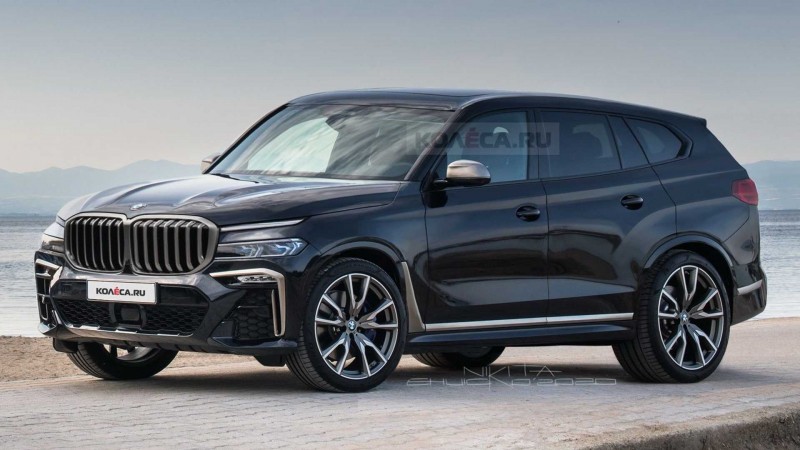 Hé lộ hình ảnh BMW X8 2022: Bản coupe X7 có giá khởi điểm 120.000 USD