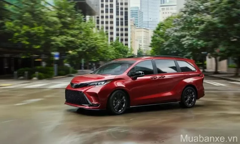 Toyota Sienna 2026: Hybrid Nâng Cấp, Giá Từ 40.120 USD