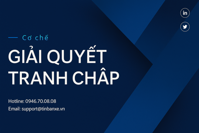 Cơ chế giải quyết tranh chấp