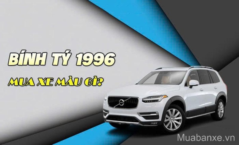 Tuổi Bính Tý 1996 Mua Xe Ô Tô Màu Gì Để Rước Lộc Vào Nhà?