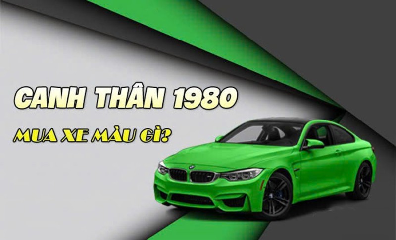 Tuổi Canh Thân 1980 Hợp Xe Màu Gì? Hướng Dẫn Phong Thủy Chi Tiết