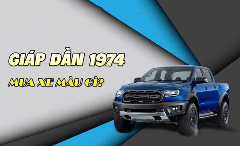 Tuổi Giáp Dần 1974 Hợp Màu Xe Gì? Bí Quyết Phong Thủy
