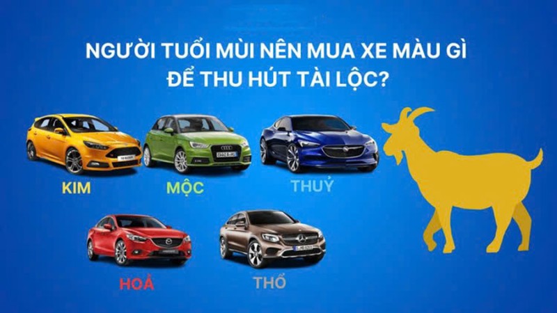 Tuổi Tân Mùi 1991 Hợp Xe Màu Gì Để Hút Tài Lộc, Bình An?
