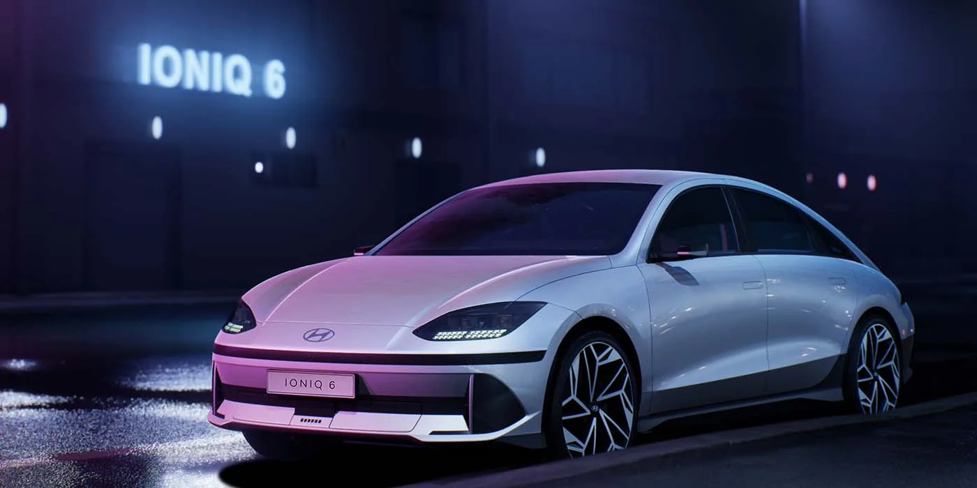  Ra mắt mẫu xe điện Hyundai Ioniq 6 chạy được 610 km cho một lần sạc