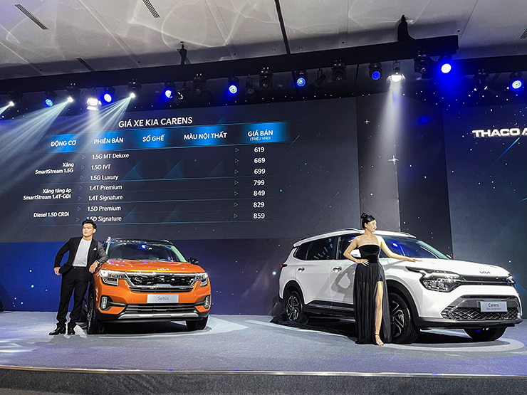 Kia Carens thế hệ mới chính thức ra mắt tại Việt Nam, giá chỉ từ 619 triệu đồng