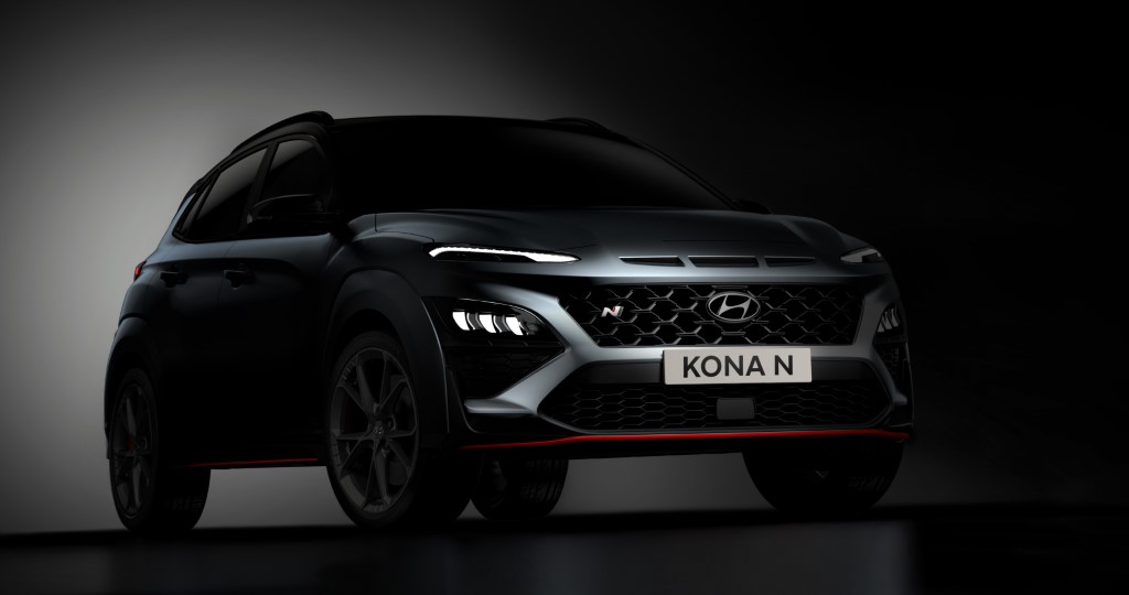 Hé lộ vẻ đẹp của chiếc Hyundai Kona N 2021