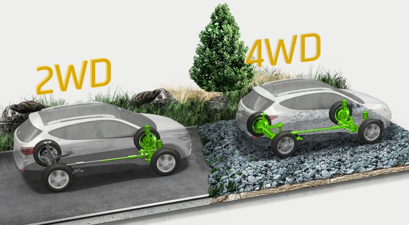 Hệ thống dẫn động 2WD và 4WD là gì? Ưu nhược điểm của chúng?
