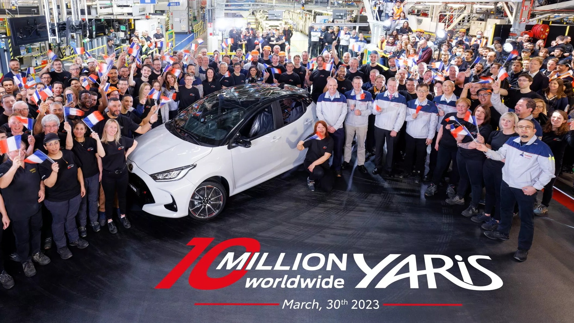 Toyota Yaris đạt mốc 10 triệu xe xuất xưởng toàn cầu