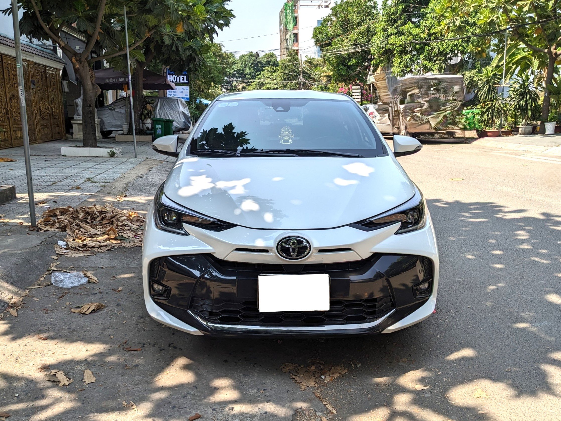 Bán xe Toyota Vios 2024, bản full G, số tự động, màu trắng camay