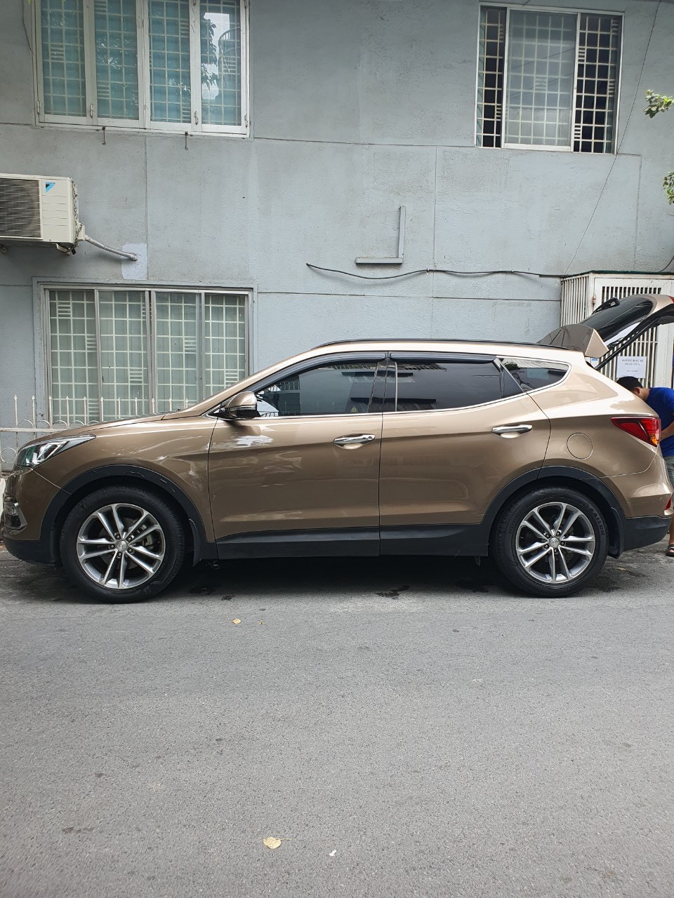 Bán xe Hyundai Santa-Fe Premium full dầu 2018