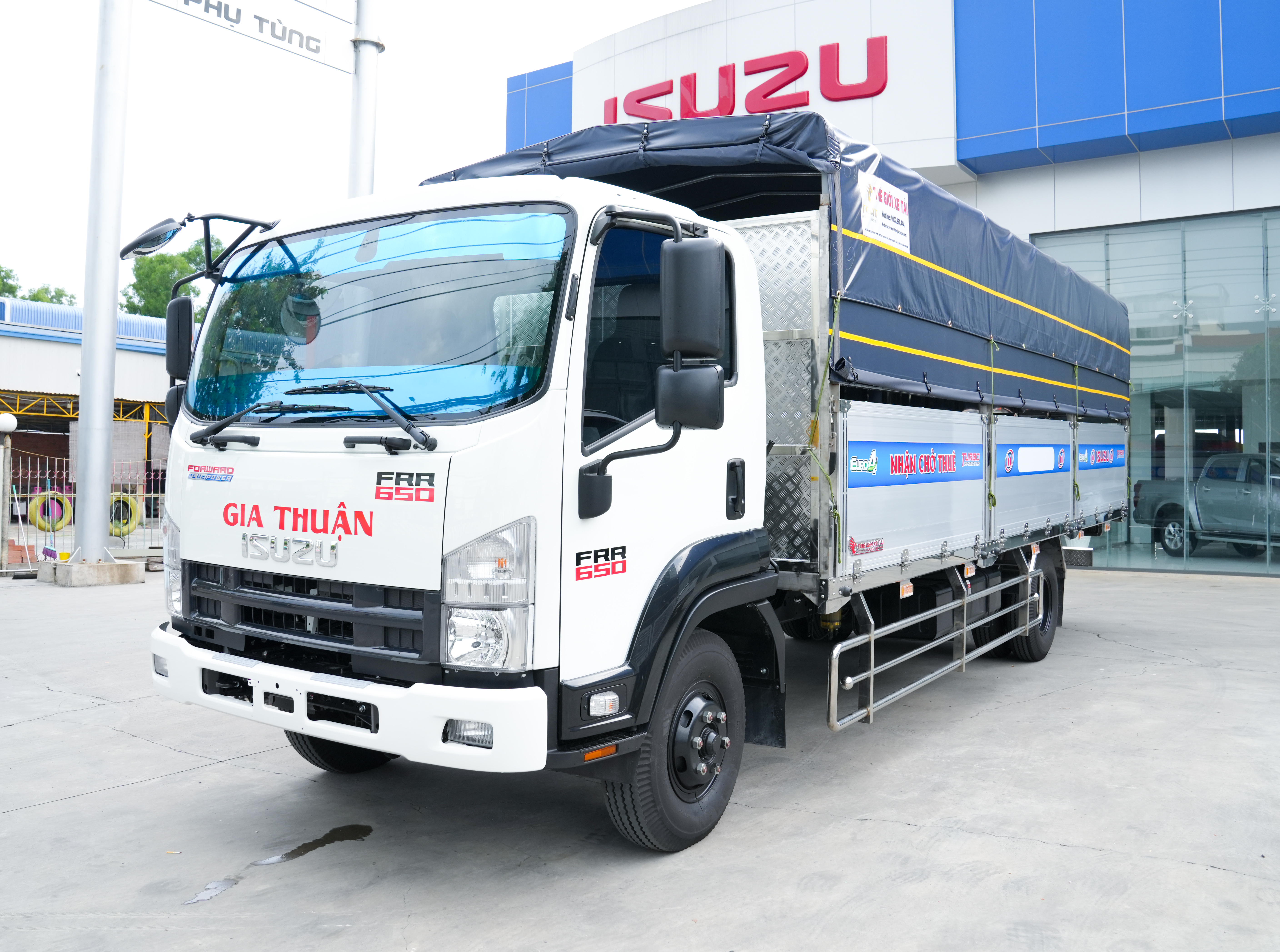 🚛TẢI ISUZU FRR 650 THÙNG MUI BẠT - 15-20 NGÀY NHẬN XE