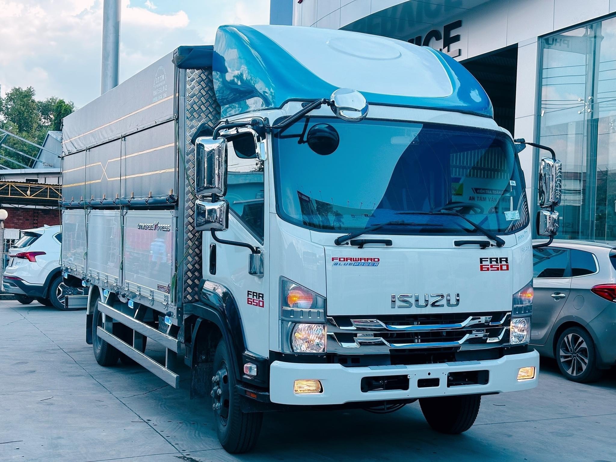 🚛TẢI ISUZU FRR 650 THÙNG MUI BẠT - 15-20 NGÀY NHẬN XE