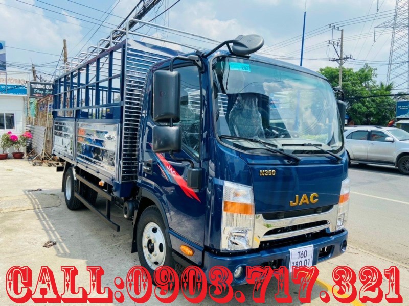 Xe tải Jac N350S động cơ Cummins bảo hành 5 năm