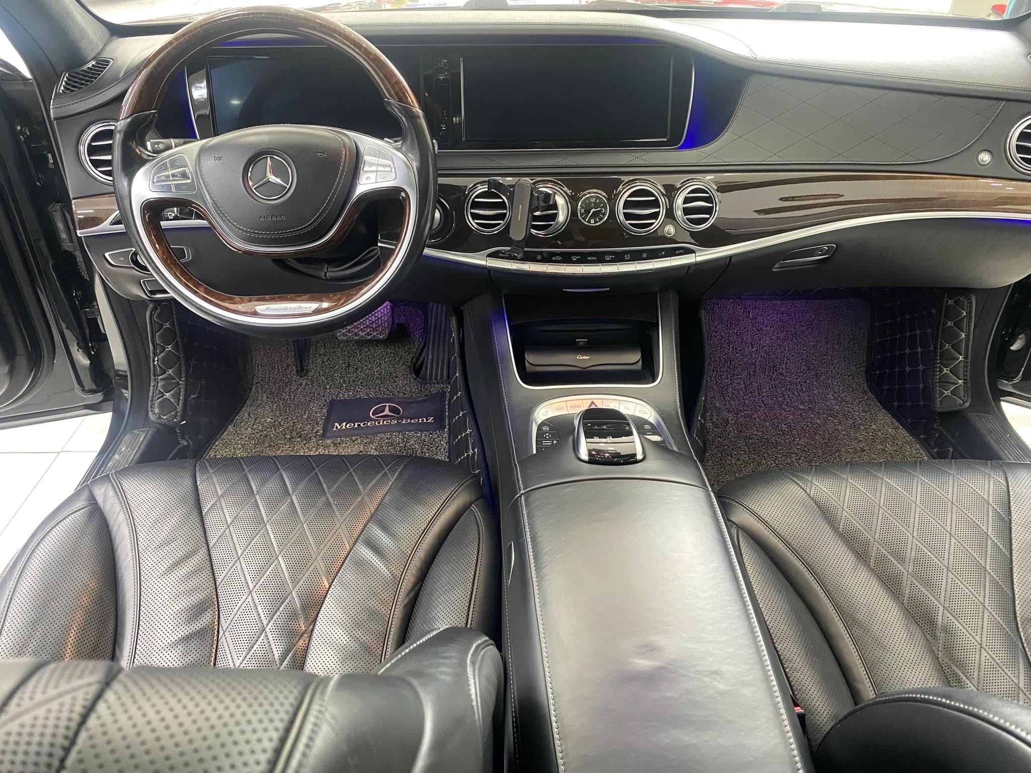 Bán Mercedes S500 đã lên full maybach, sản xuất 2015, chạy it cực mới.