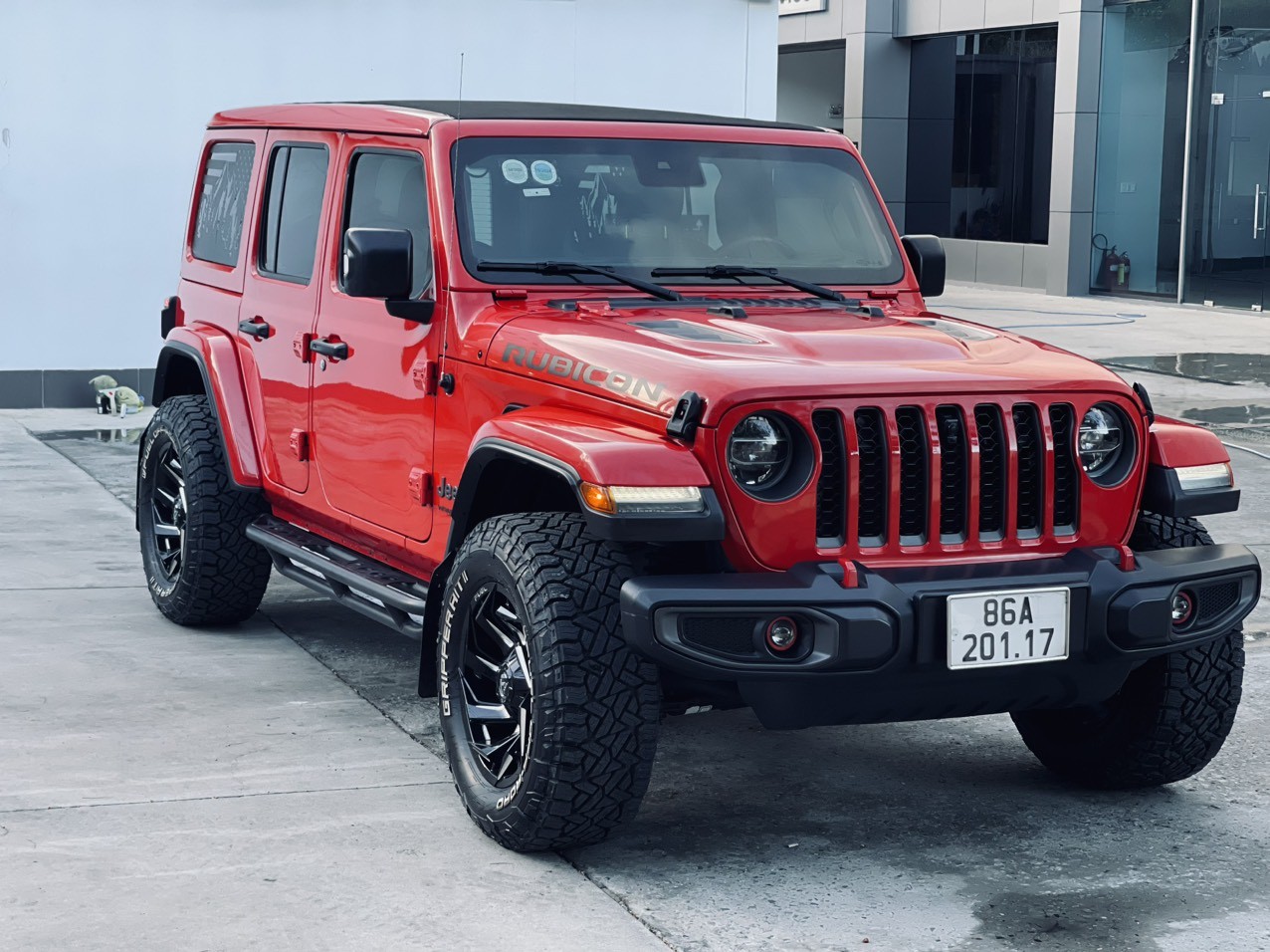 Bán xe Jeep Wrangler Rubicon, đời 2022, màu Đỏ, nhập khẩu Mỹ, giá 3,05 tỷ