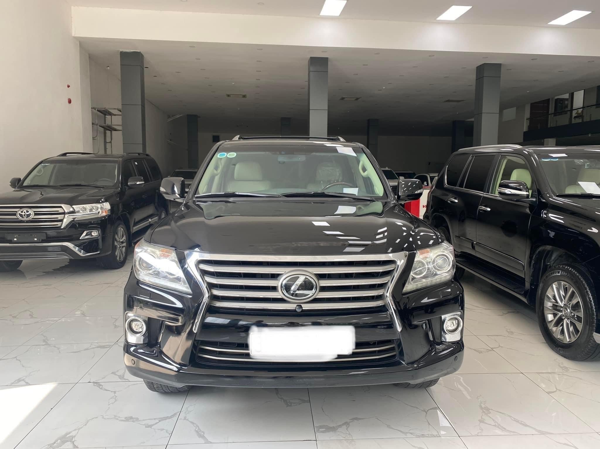 Bán Lexus LX570 nhập Mỹ bản full, màu đen, sản xuất 2015,1 chủ từ đầu.