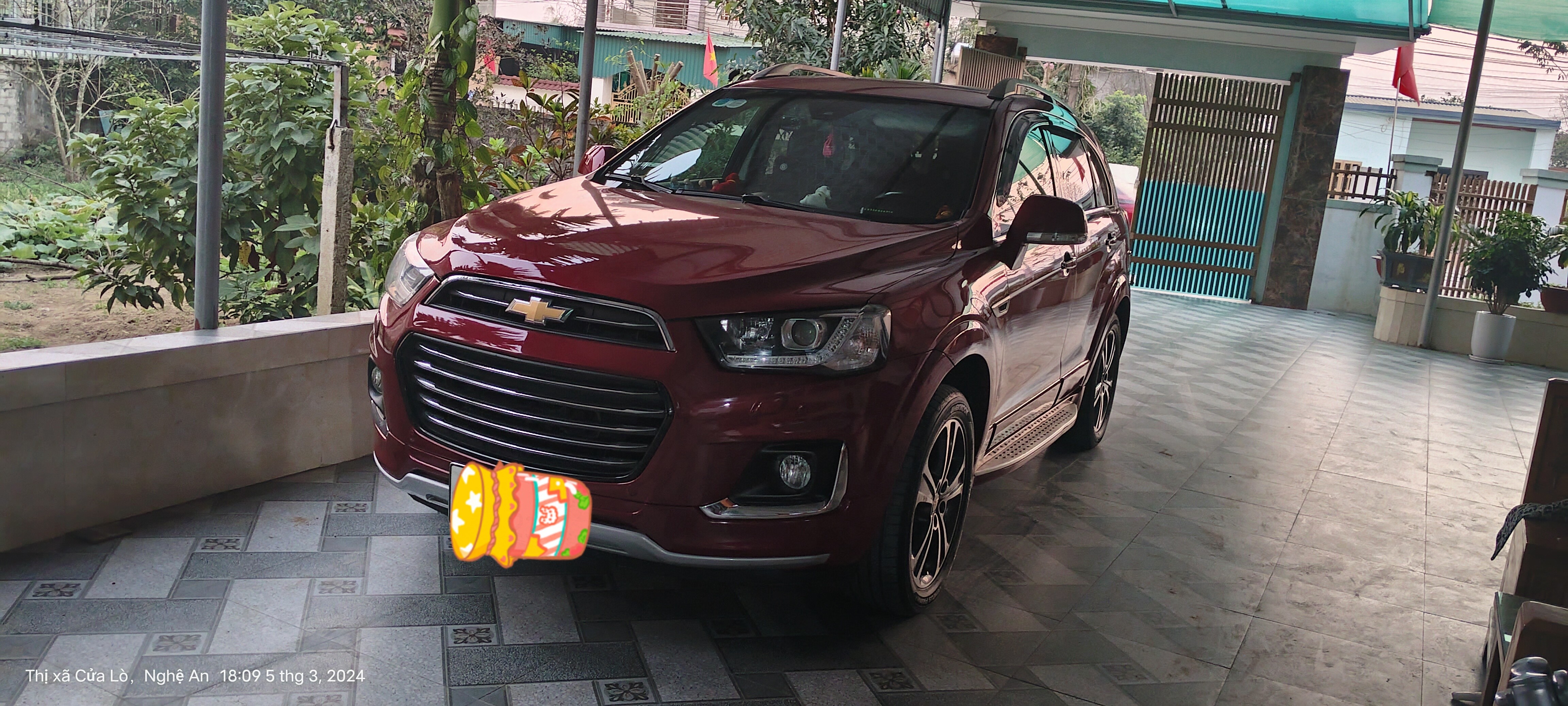 Đổi xe nhỏ cho vợ đi cần bán Captiva 2018