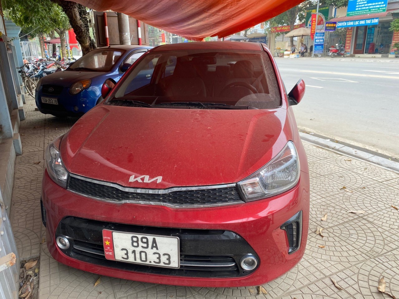 Bán xe Kia Soluto Luxury 2022 Đỏ nhà đi 99%