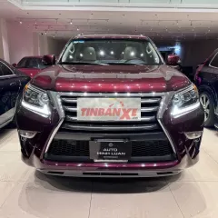 Lexus GX 460 model 2016 màu đỏ mận chín