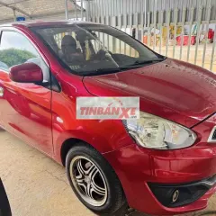 Mitsubishi Mirage Số sàn Đỏ