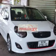 Kia Morning 2012 Trắng Số sàn