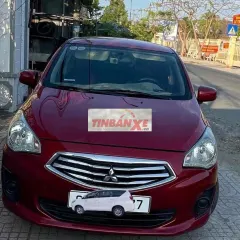 Mitsubishi Attrage 2019 Số sàn Đỏ