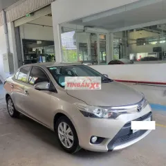 Toyota Vios 2015 G Nâu vàng