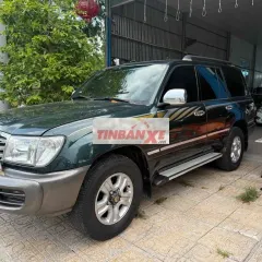 Toyota Land Cruiser 2002 Xanh
