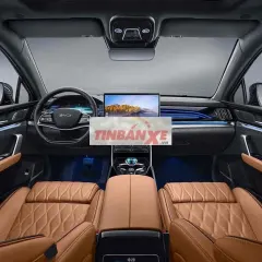 Xe điện BYD Sealion 8 nâu