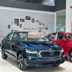 🔥Skoda Slavia Style Xanh-Sedan Châu Âu hộp số 6AT🔥