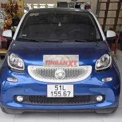 Smart Fortwo 2015 Xanh trắng