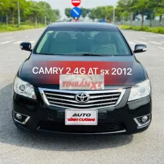Toyota Camry 2.4G AT 2012 Đen