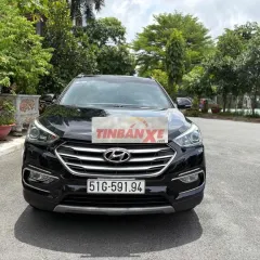 Siêu cọp Hyundai Santafe 2018 2.4L 4WD Đen Cty XHD