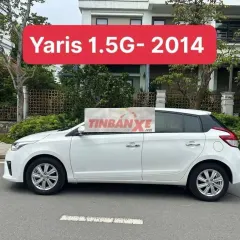 Toyota Yaris 1.5G 2014 Trắng 3,5 van