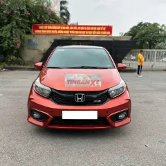 Honda Brio màu Đỏ cam
