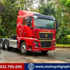 Logistics điện - xe đầu kéo điện Howo sitrak g7x ev 540HP