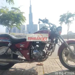 Daelim Magma 125 màu Đỏ