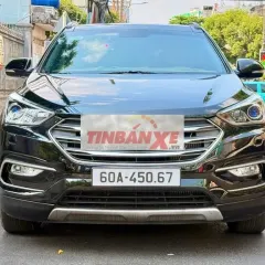 Hyundai Santa Fe full dầu 2018 Đen 13 vạn