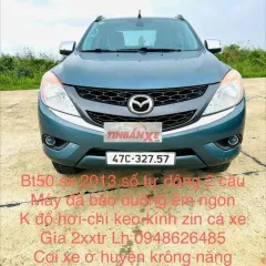 Mazda BT50 sx 2013 số tự động 2 cầu .máy nổ êm ái