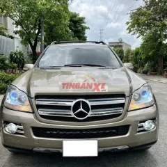 Mercedes GL450 model 2010 màu ghi vàng