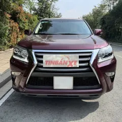 Lexus GX 460 model 2016 màu đỏ mận chín