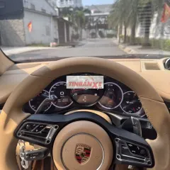 Porsche Panamera S xanh dương.tiền lên đời hơn xe