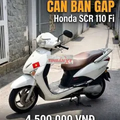 Honda SCR 110 Fi Trắng