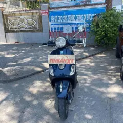 Piaggio Vespa LX 125 phun xang điện 2012 Xanh đậm