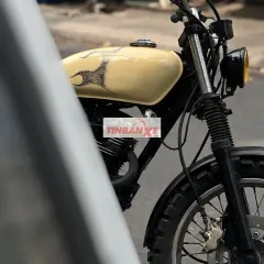Wolf 125 Scrambler Vàng kem