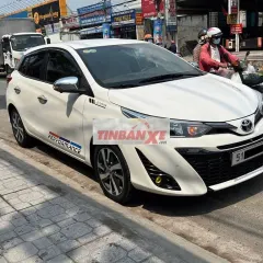 Toyota Yaris G model 2019 số tự động màu trắng